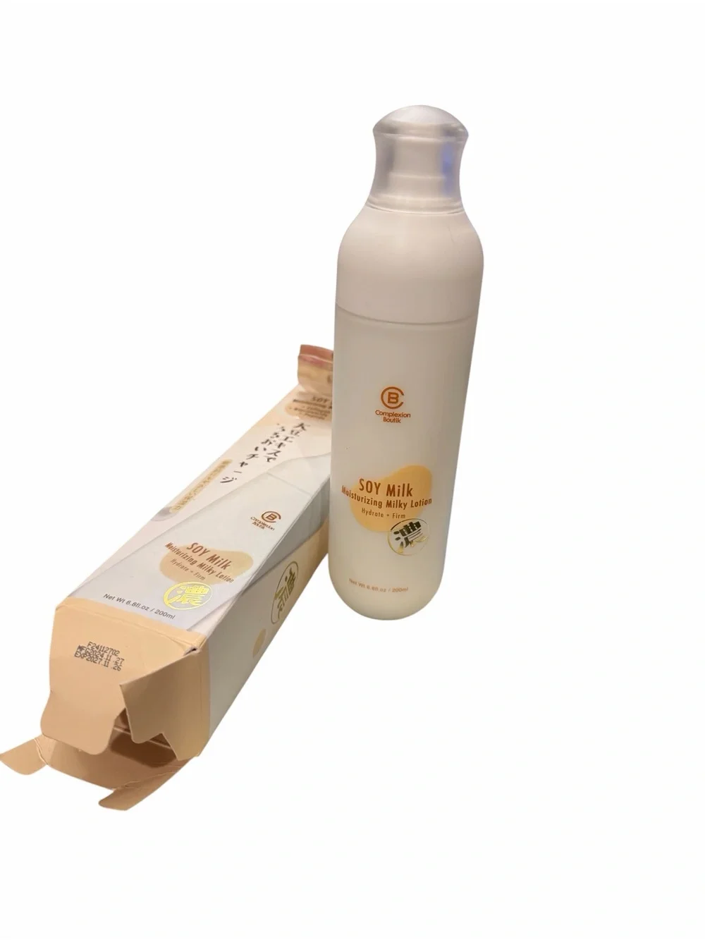 Complexion Boutik Soy Milk Milky Lotion Collagen Niacinamide Peptide‎ 6.8 oz