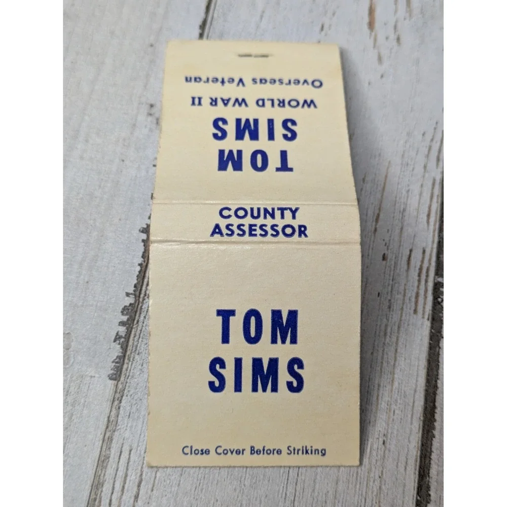 N/A vintage matchbook