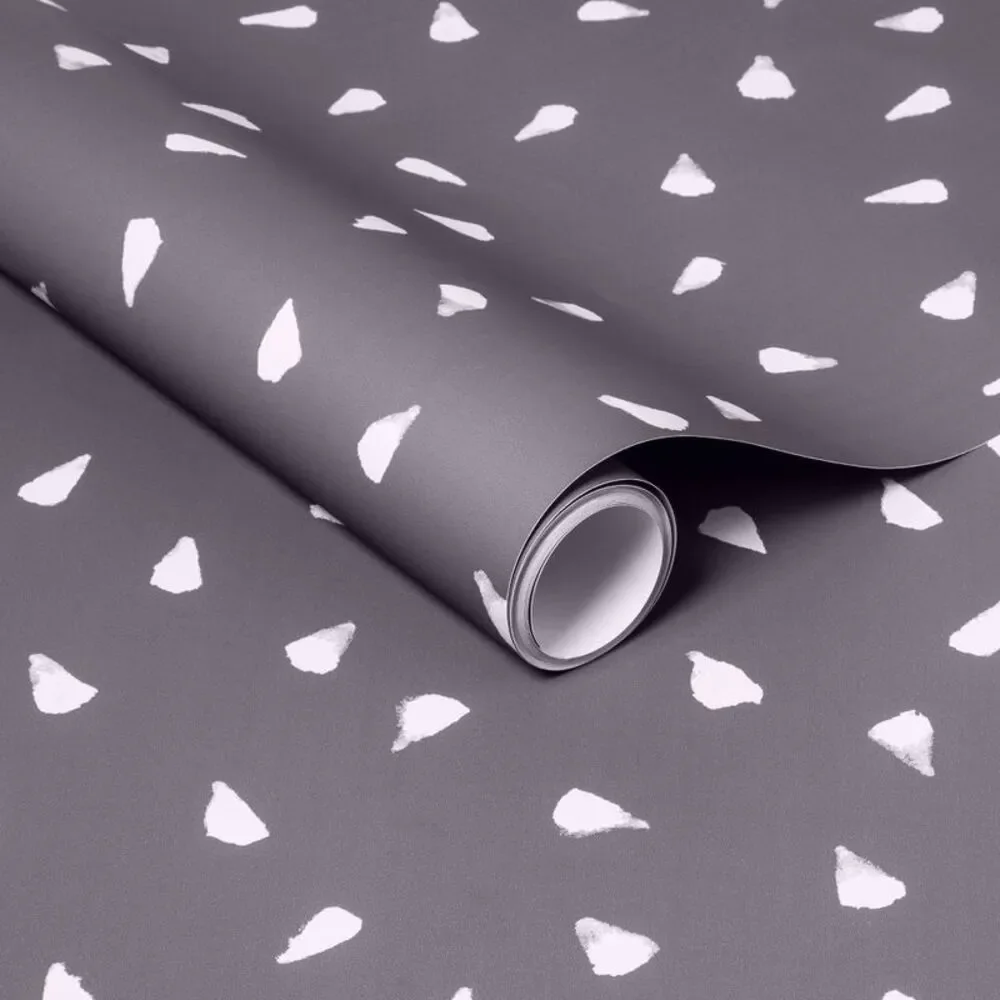 Scattered Seeds Peel & Stick Wallpaper Gray/White