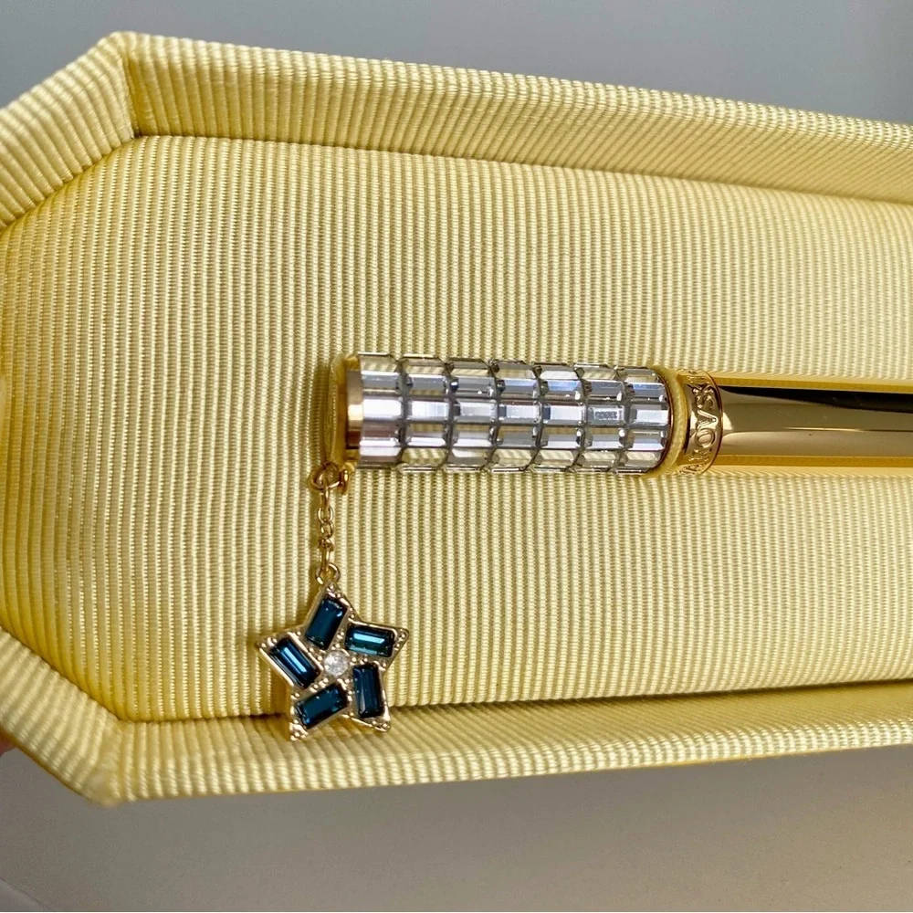 Swarovski stylish gold