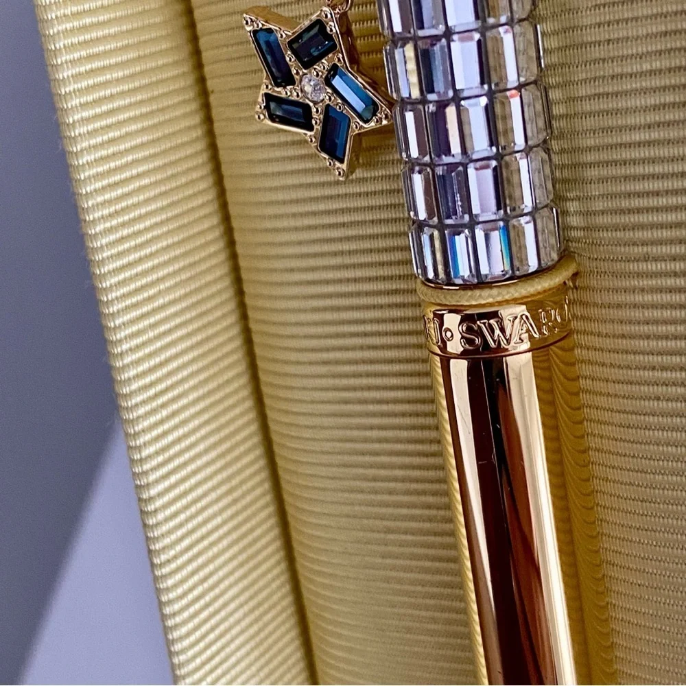 Swarovski stylish gold