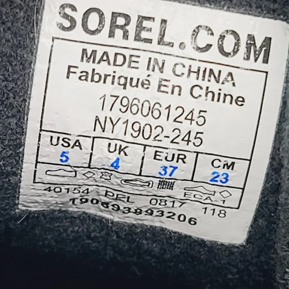 Sorel boy gray