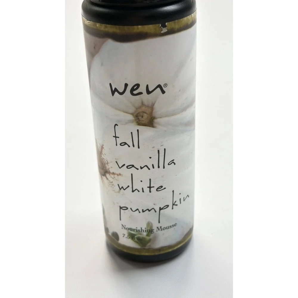 Wen Fall Vanilla White Pumpkin‎ Nourishing Mousse 7.5 oz SEALED