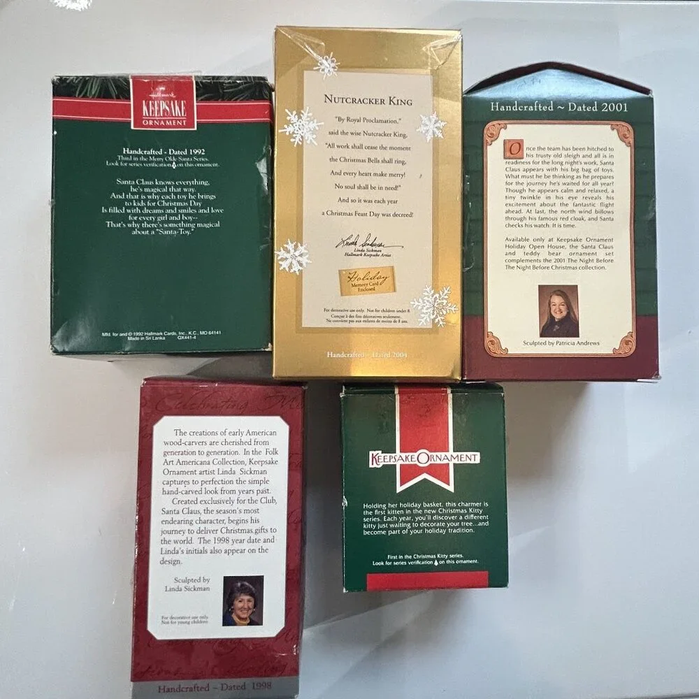 Hallmark each ornament