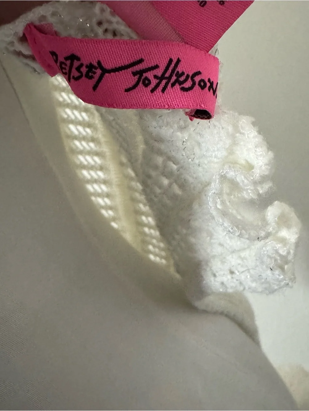 Betsey Johnson soft chunky