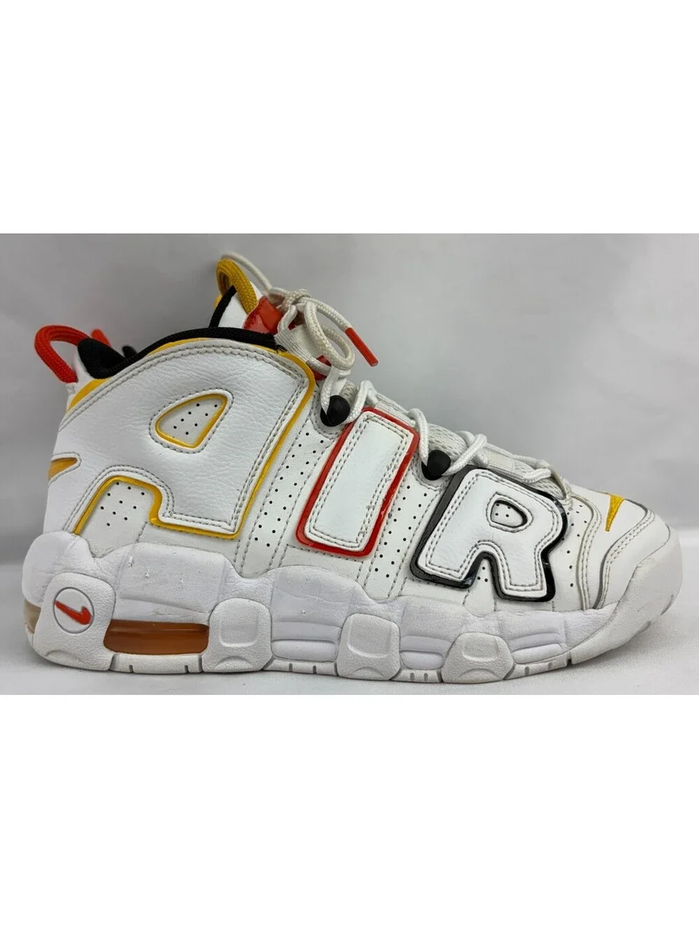 Nike Air More Uptempo GS  Rayguns  DD9282-100 Kids Size 6.5Y