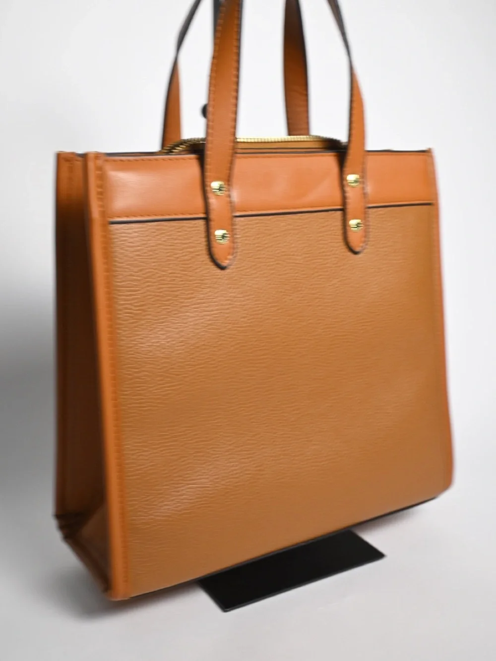 Coach structured tote