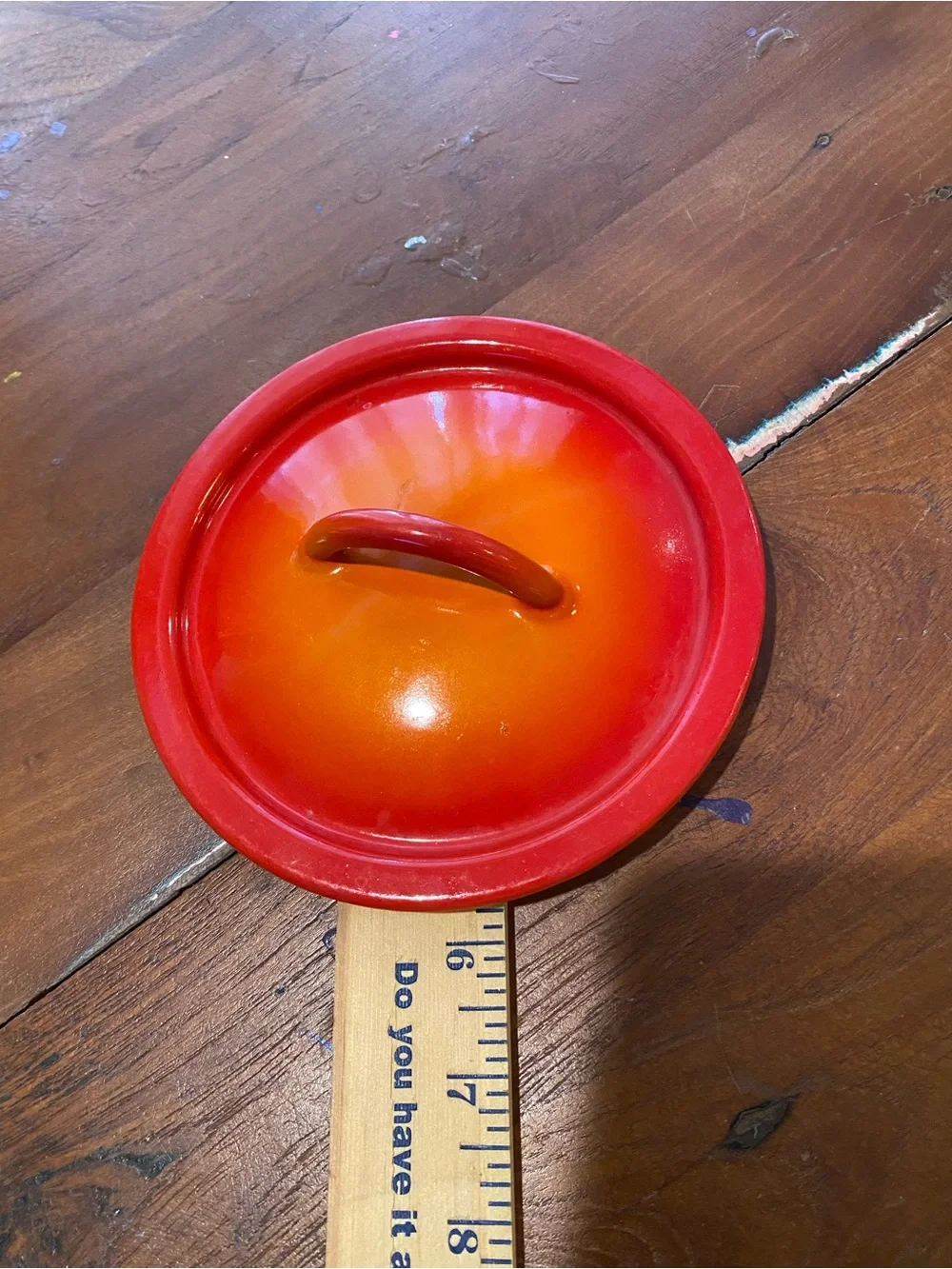 Descoware red orange