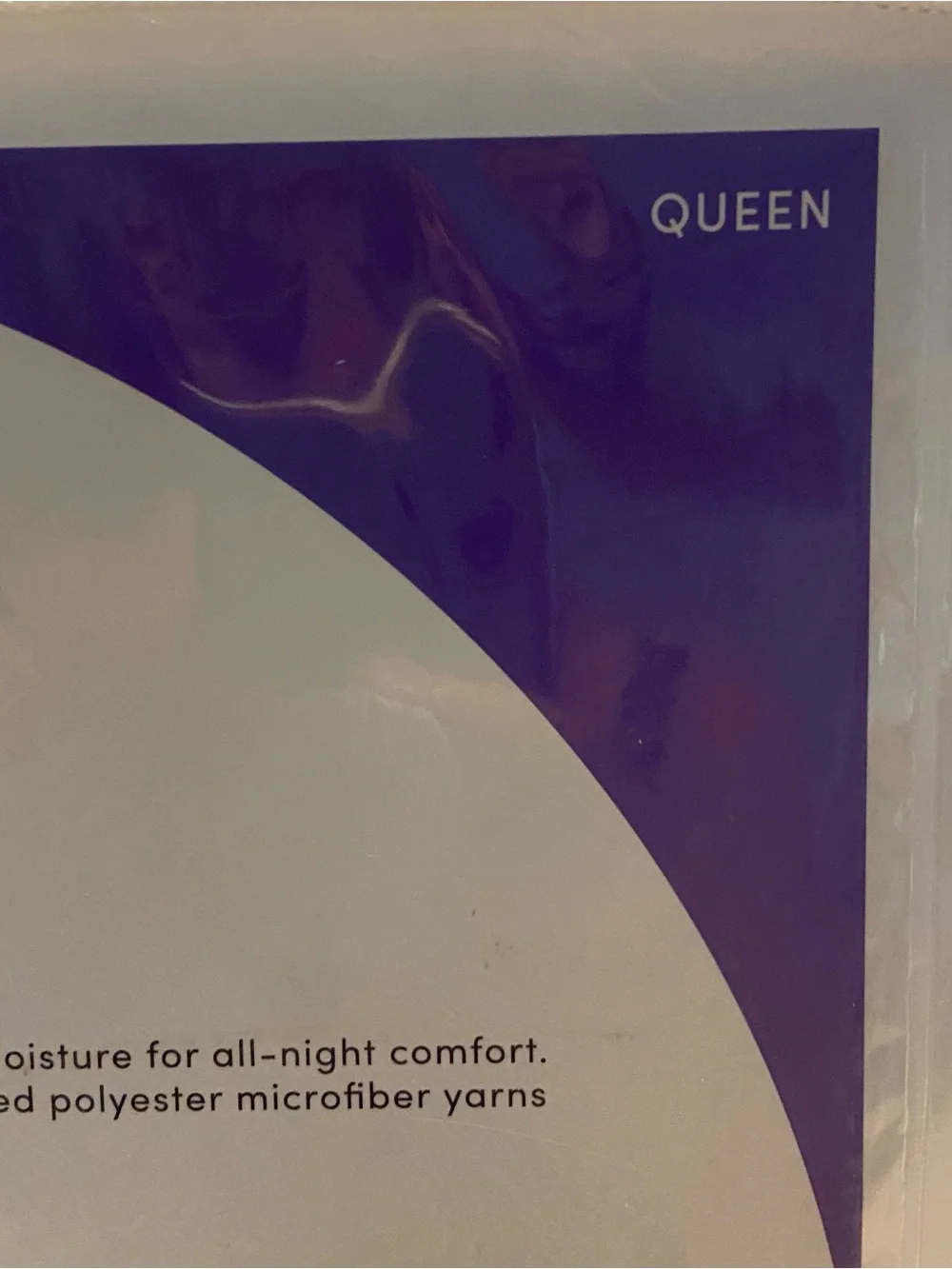 Sleepy’s Signature QUEEN Silky Smooth Sheet Set 4 Pc from Botanical White