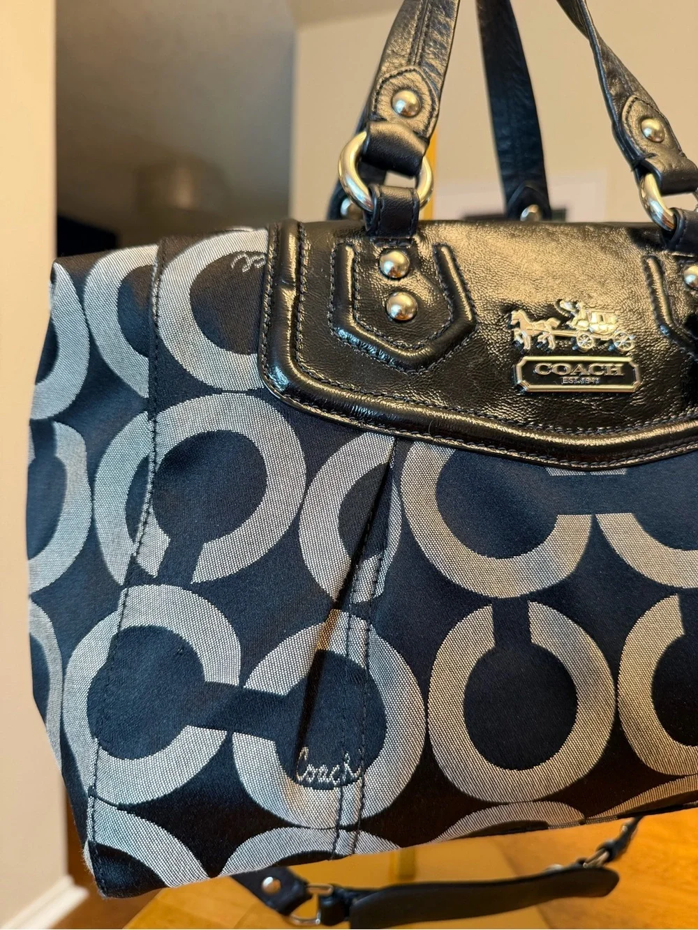 Coach black optic