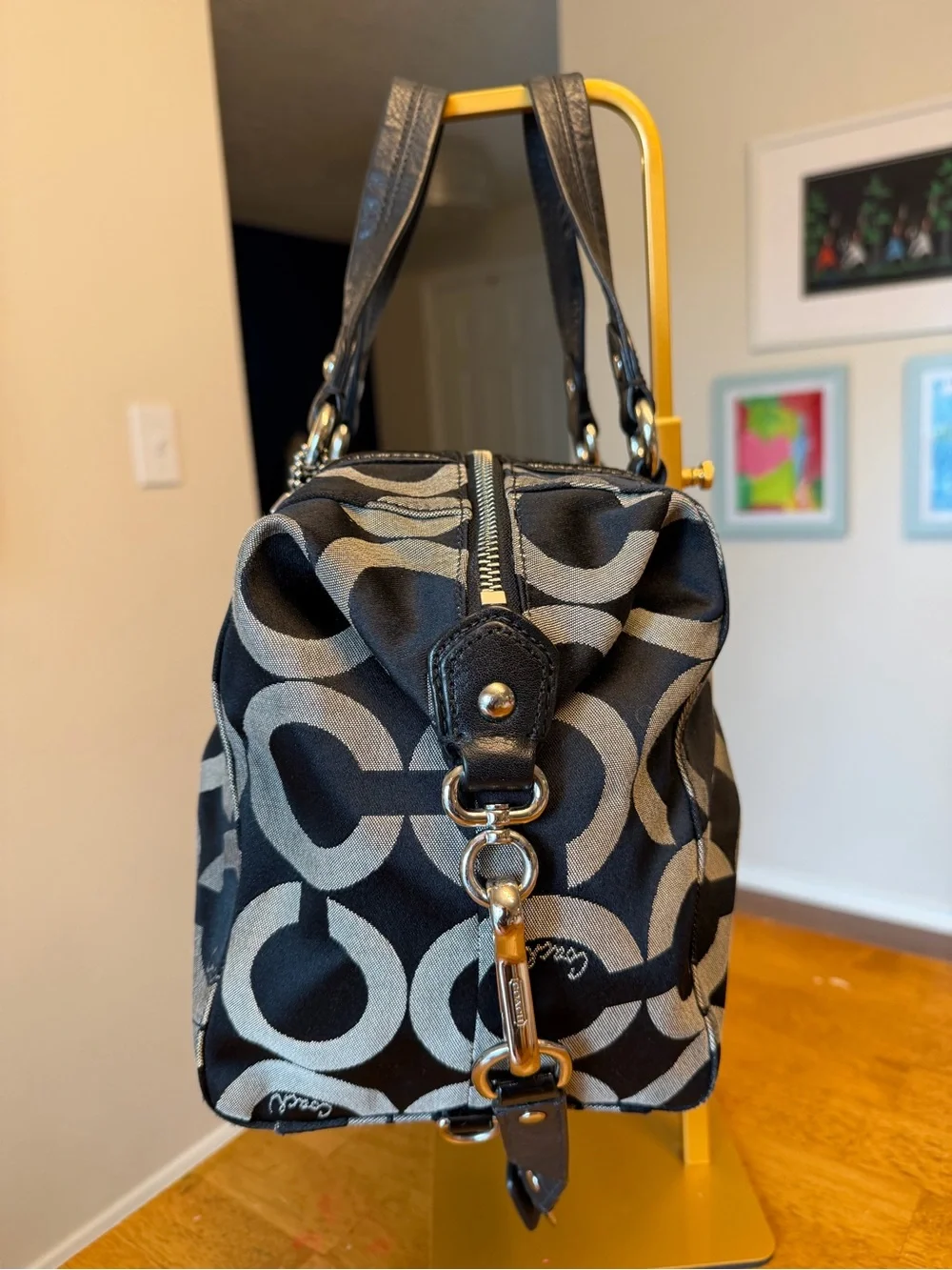 Coach black optic