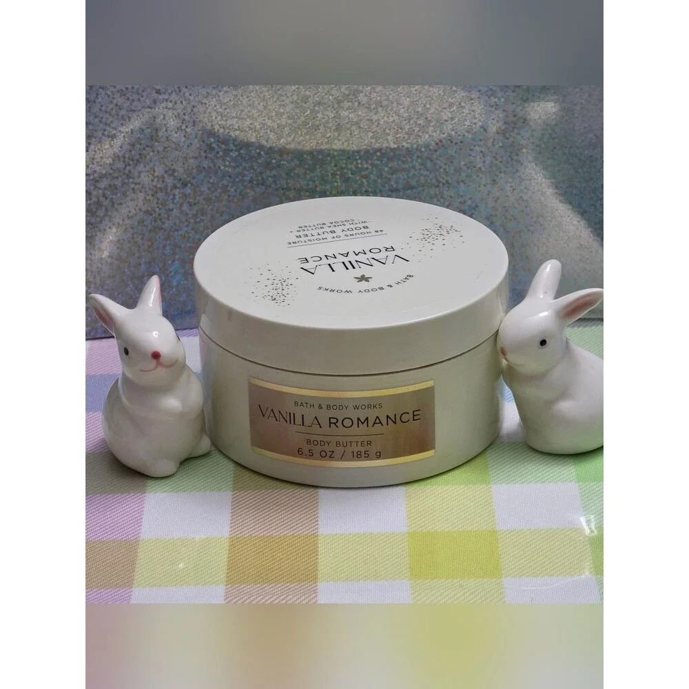 Bath & Body Works Vanilla Romance Moisturizing Body Butter 6.5oz NEW Rare