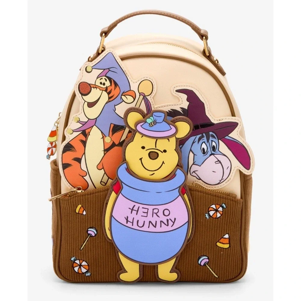 NEW! Disney Winnie the Pooh‎ Halloween Magnetic Costumes Backpack Exclusive