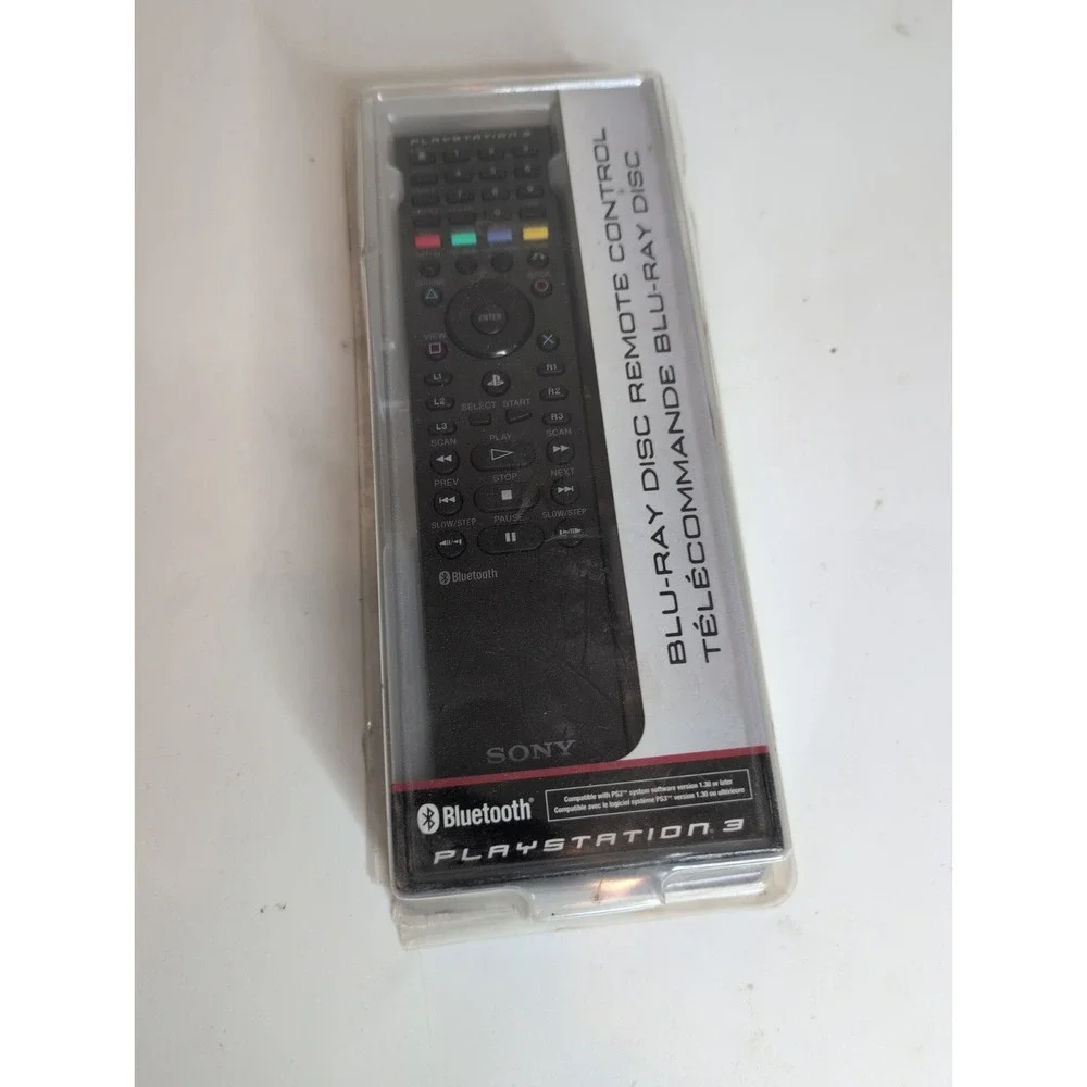 Sony PS3 PlayStation 3 Bluetooth Blu-ray Disc Media Remote Control NEW SEALED