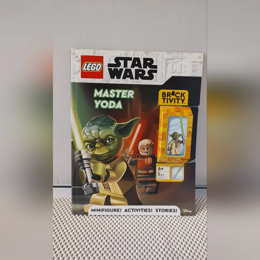 Lego Star Wars Activity Book with Master Yoda Minifigure Disney