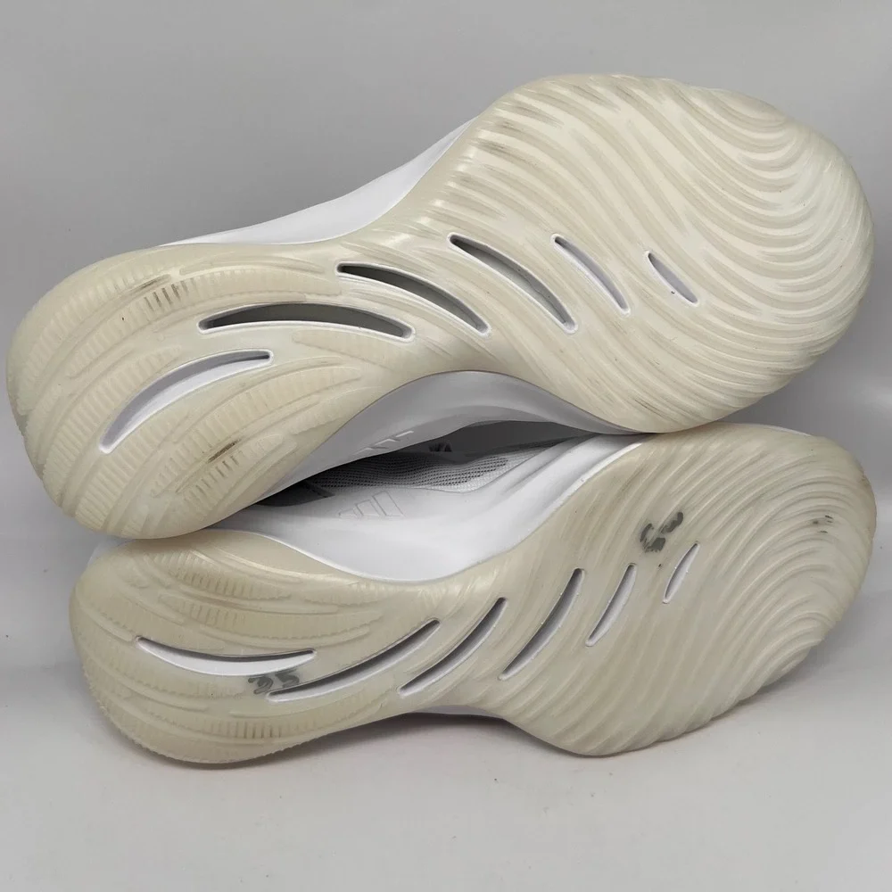Adidas Adizero Select 2.0 Basketball Shoes White Grey IG6684 Mens Size 7 New