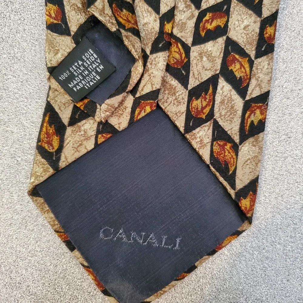 Canali silk necktie
