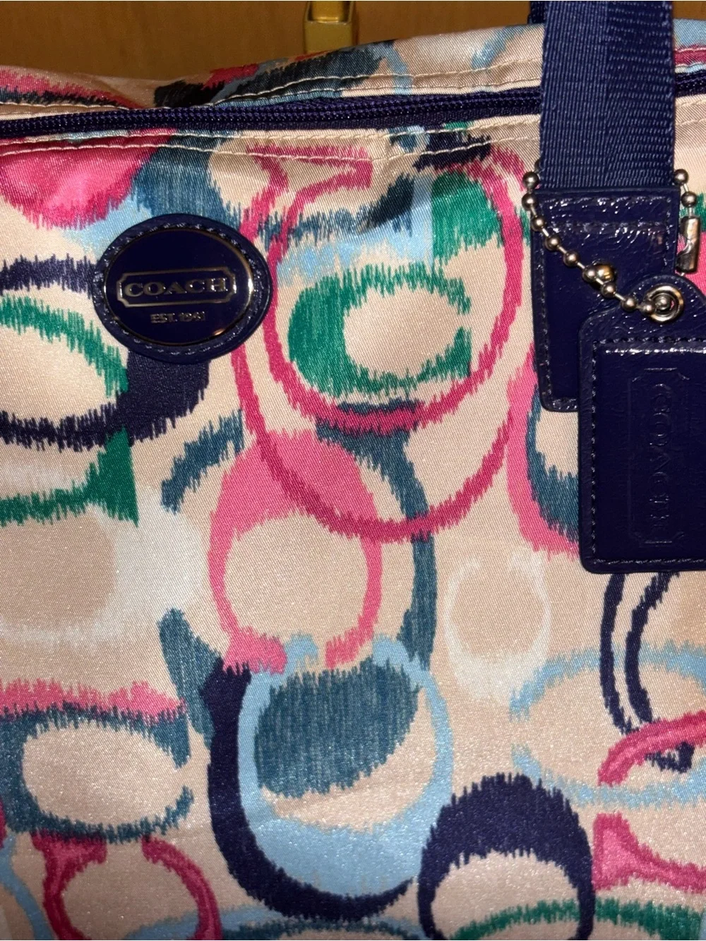 Coach bright multicolor