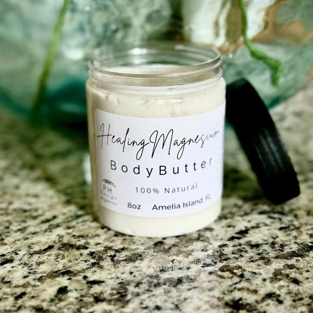 Magnesium‎ Body Butter 8oz - Muscle Tension Relief