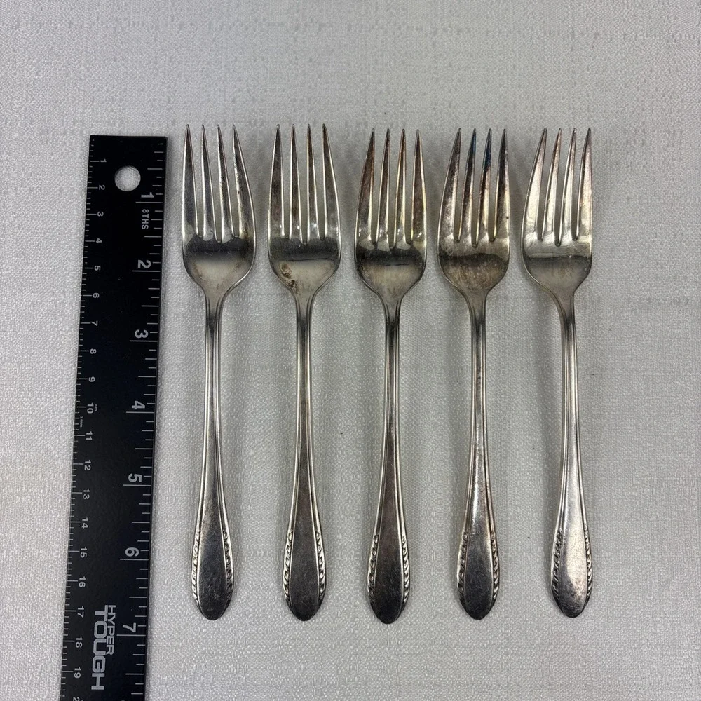 International Silver set salad