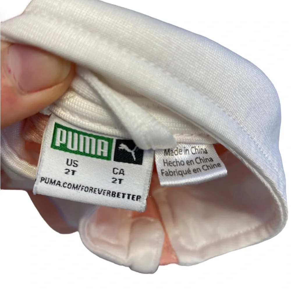 Puma orange white