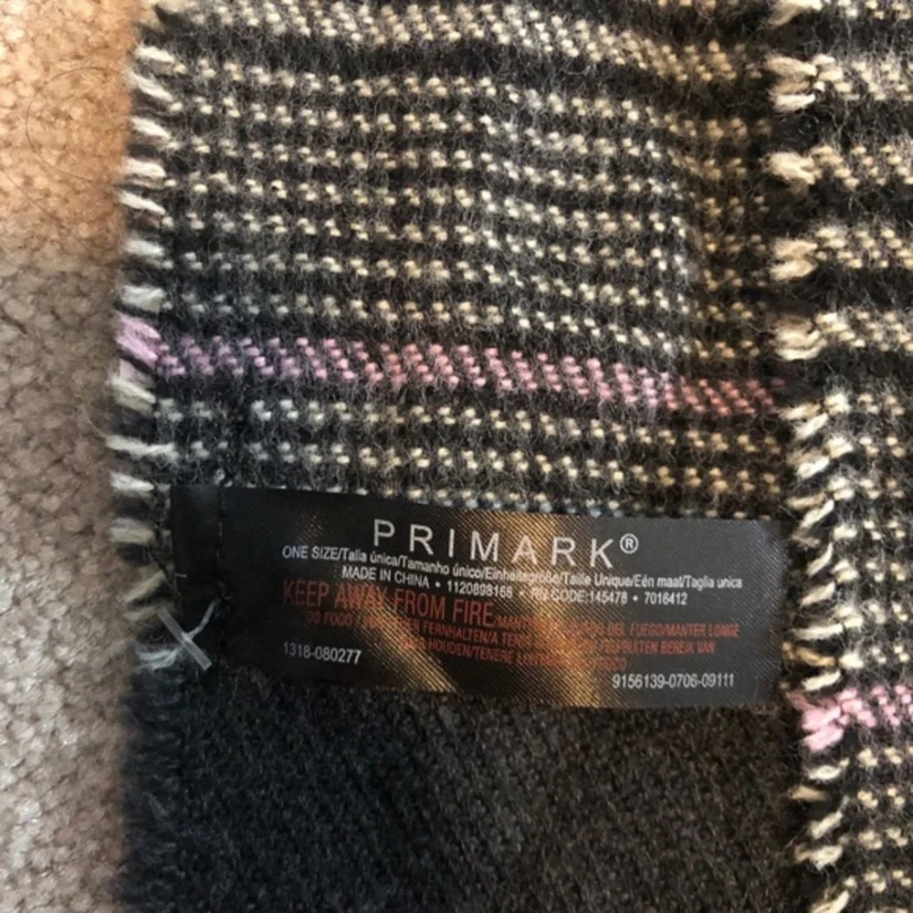 Primark black gray