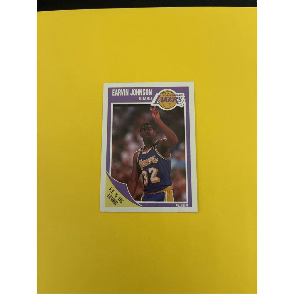 1989-90 Fleer‎ - Magic Johnson #77