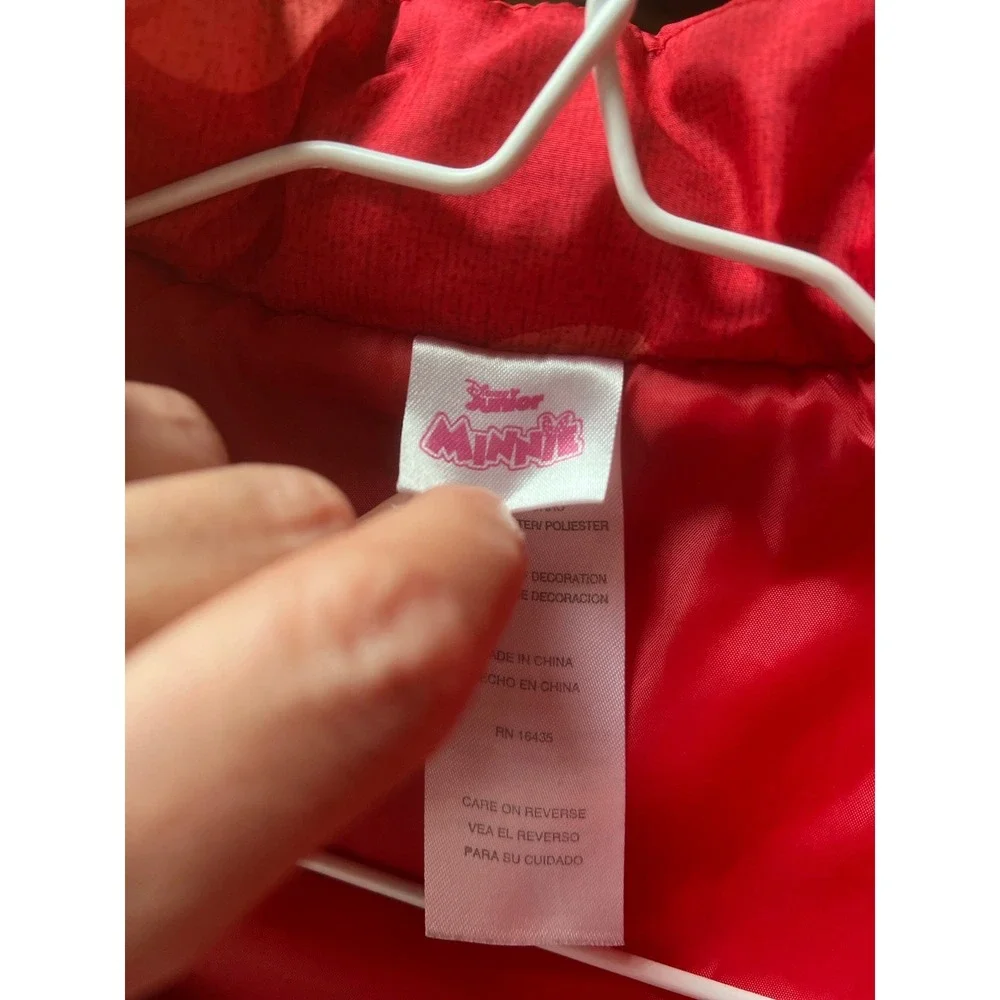 Girls toddler 4t Minnie Mouse Disney‎ junior puffer jacket