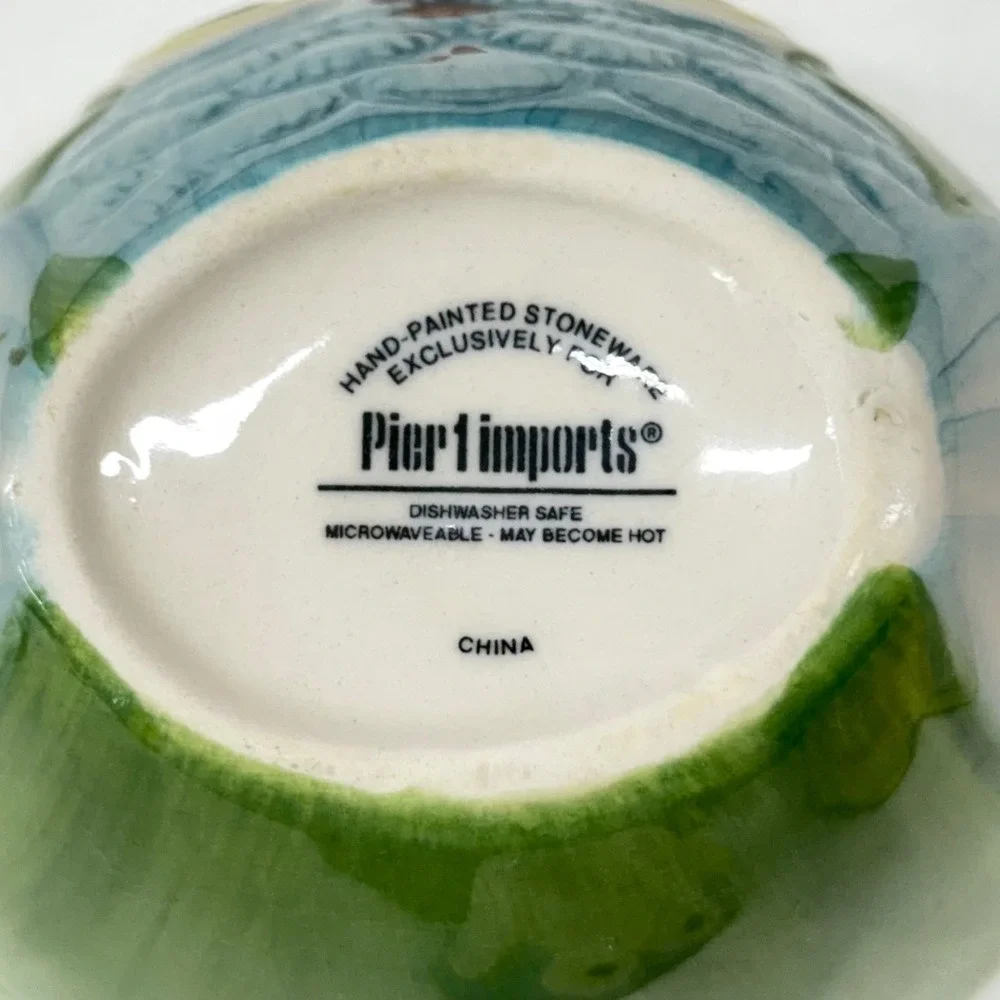 Pier 1 hand painted
