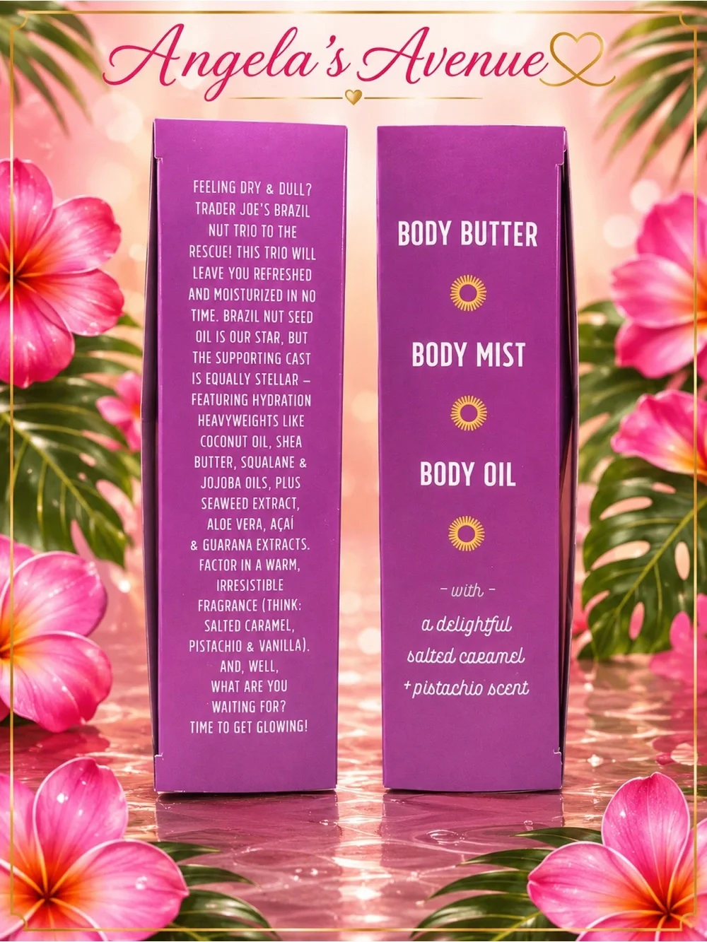 𝐀𝐃𝐃-𝐎𝐍 𝐎𝐍𝐋𝐘 𝐃𝐮𝐫𝐢𝐧𝐠 𝐒𝐡𝐨𝐰 Trader Joe's Brazil Nut Body Trio - 𝐅𝐑𝐄𝐄 𝐒𝐇𝐈𝐏𝐏𝐈𝐍𝐆