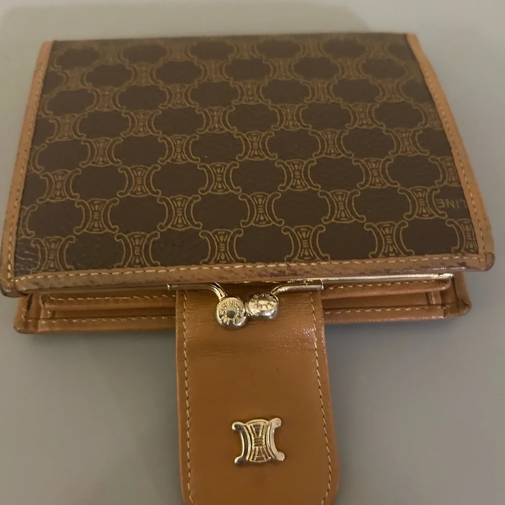 Celine wallet dark