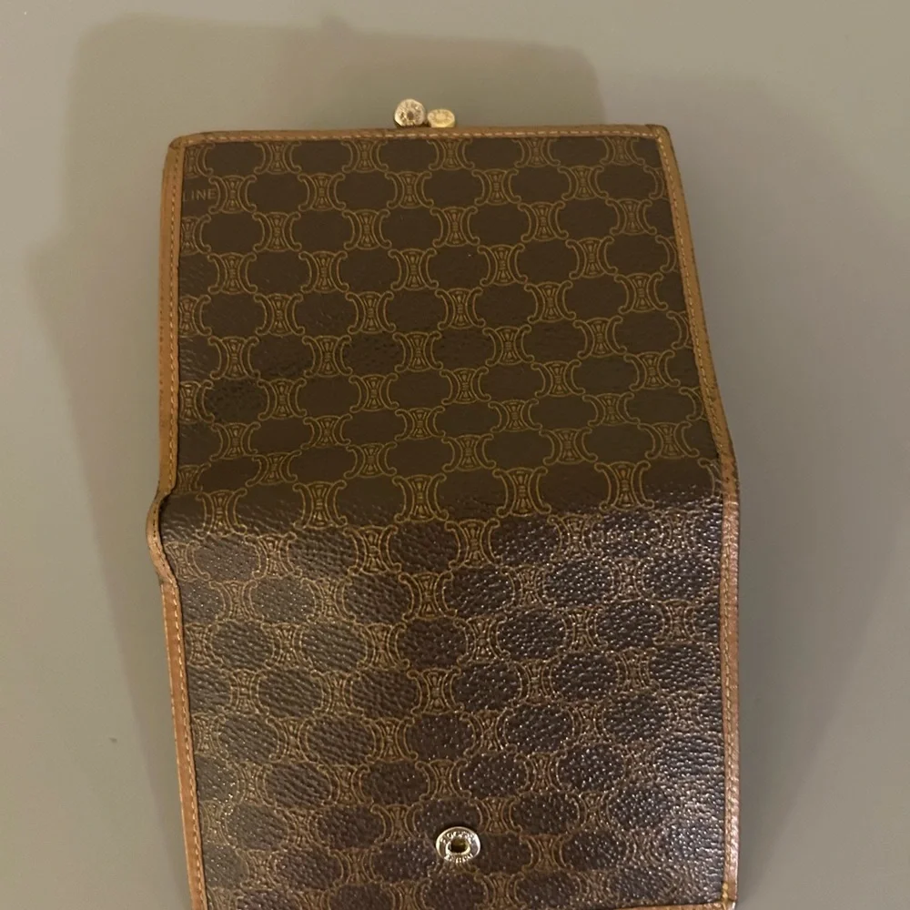 Celine wallet dark