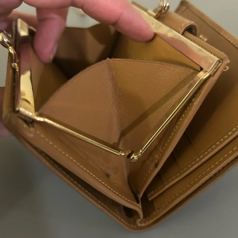 Celine wallet dark