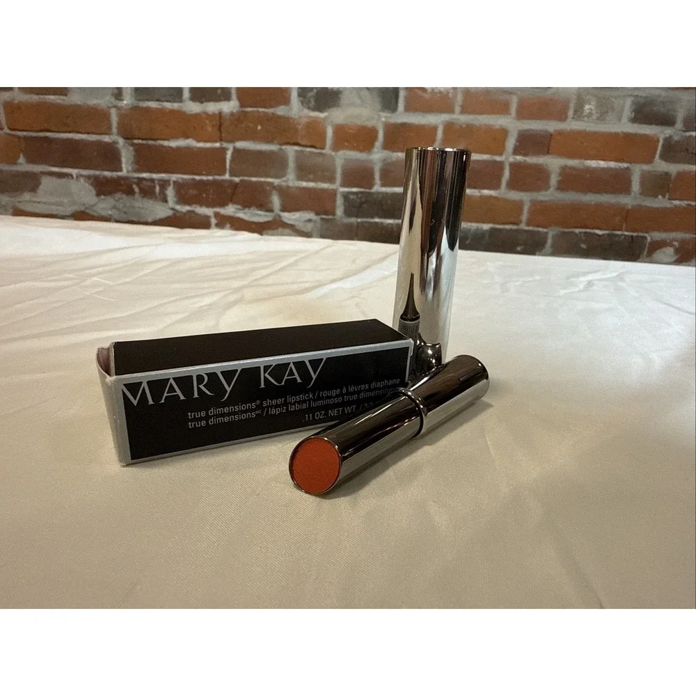 New‎ In Box Mary Kay True Dimensions Sheer Lipstick Arctic Apricot Full Size
