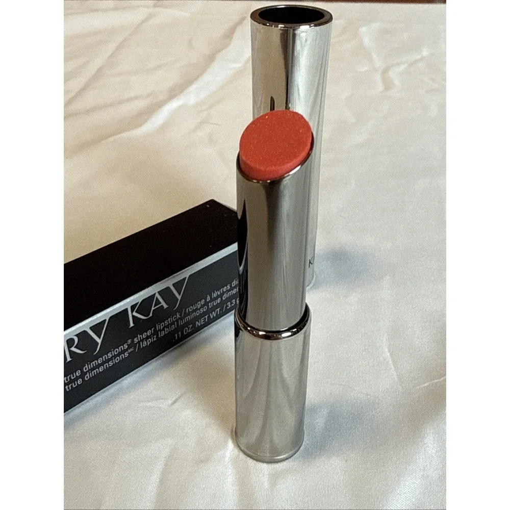 New‎ In Box Mary Kay True Dimensions Sheer Lipstick Arctic Apricot Full Size