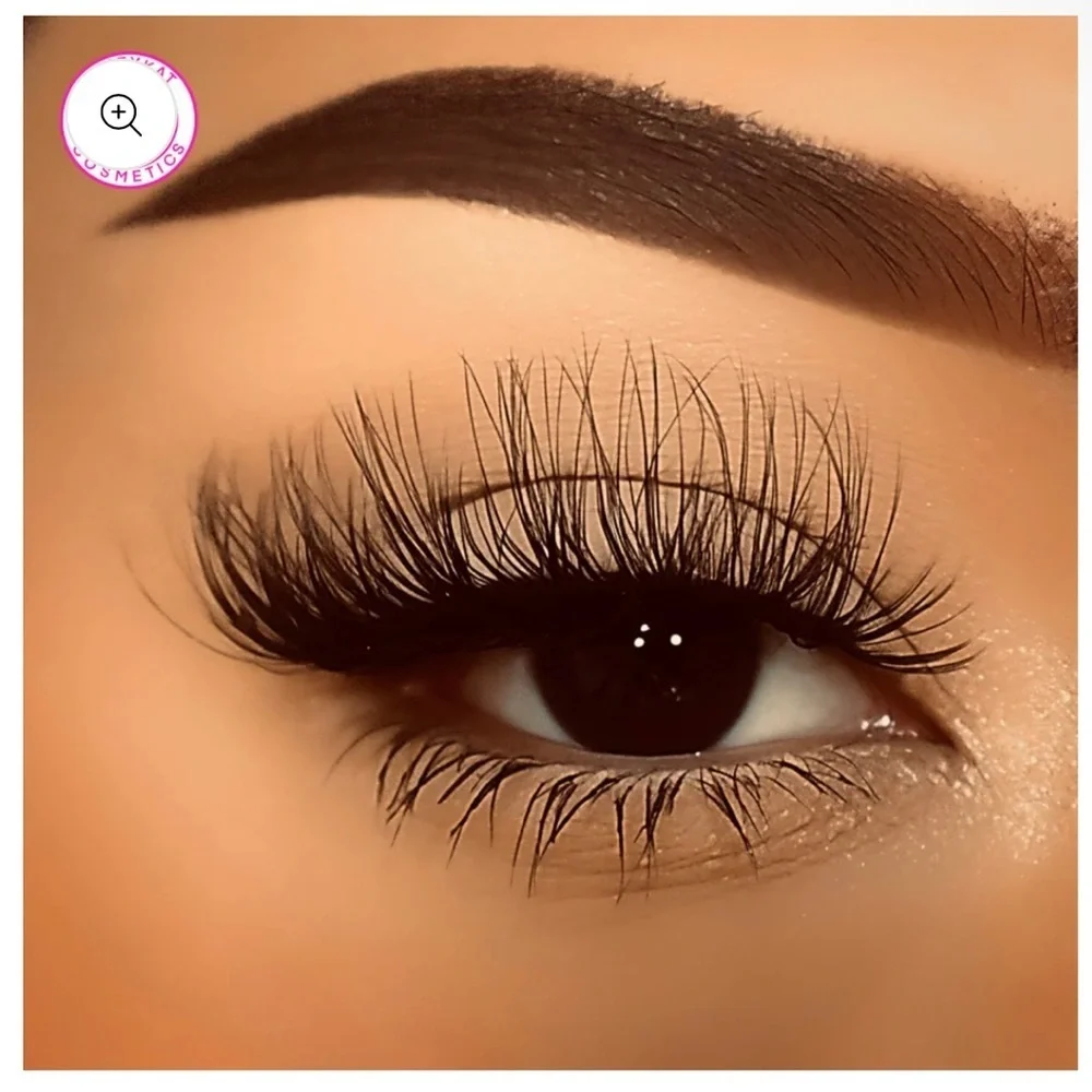 Daizykat Cosmetics Penelope 4D‎ Luxury Handmade Lashes Black Reusable Vegan