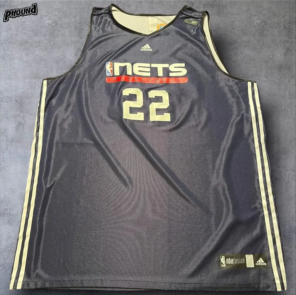 Nets Jersey Nets 2XL Tall Team Issued Anthony Morrow Basketball Adidas Jersey