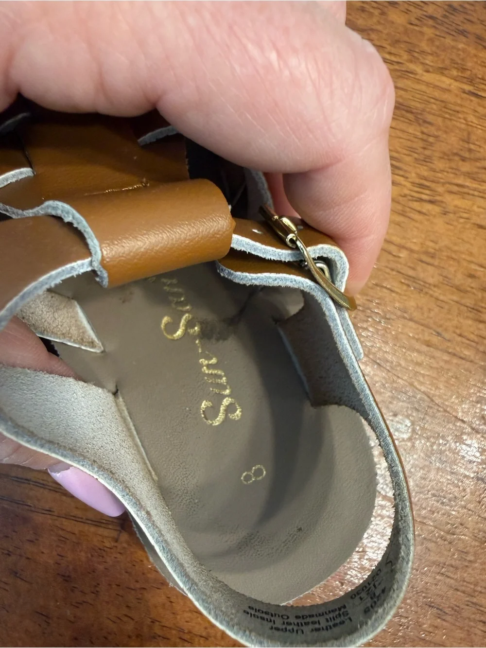 Salt Water Sandals by Hoy comfortable brown
