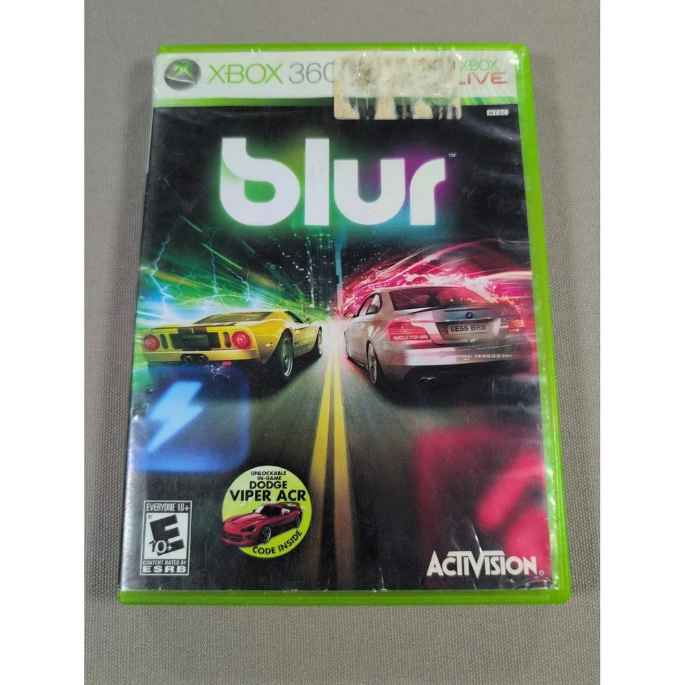 Activision Blur Xbox 360 Racing Video Game No Manual