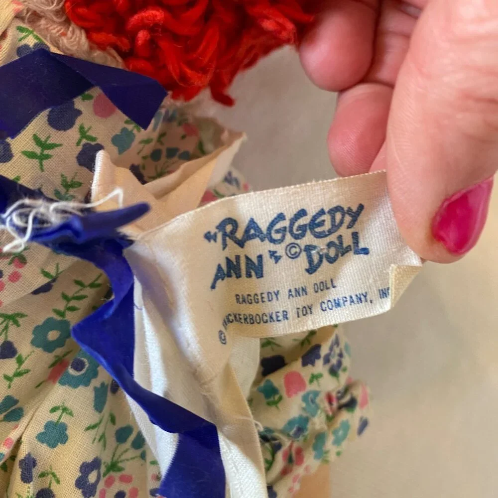 Knickerbocker Raggedy Ann cherish piece