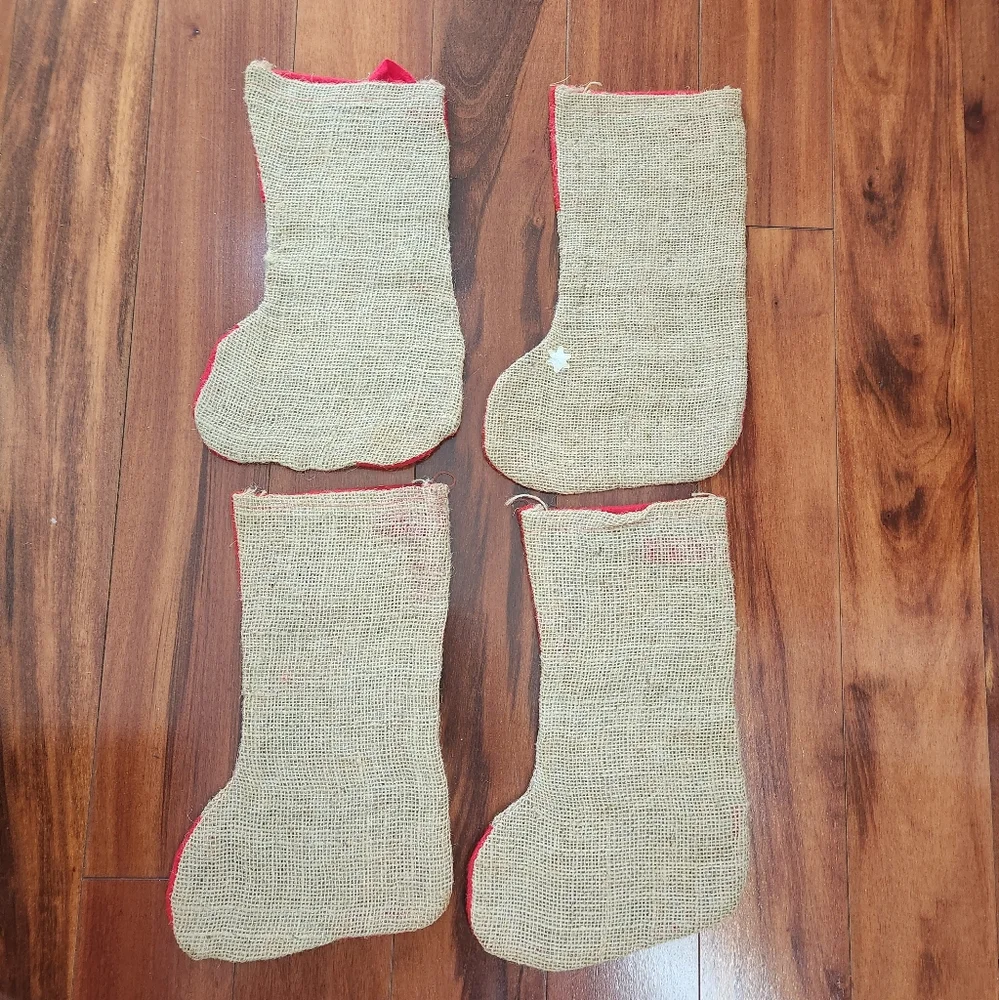 N/A set burlap