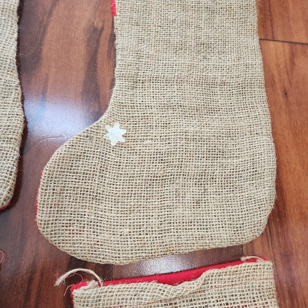 N/A set burlap
