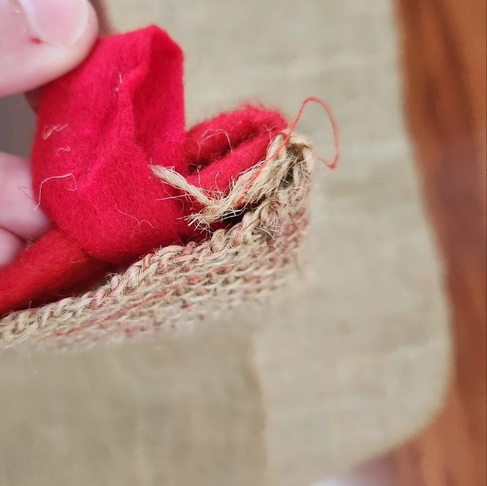 N/A set burlap