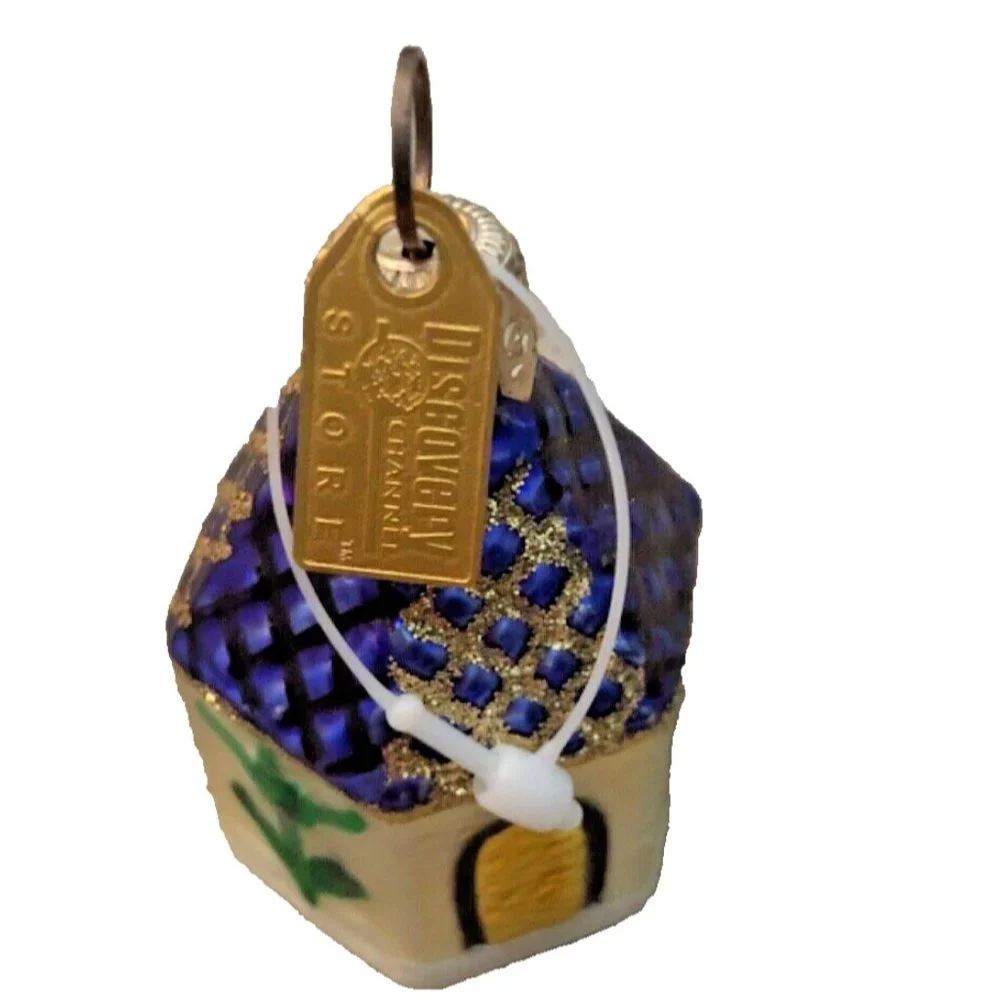 Radko Vintage‎ DISCOVERY CHANNEL STORE Christmas Ornament Church