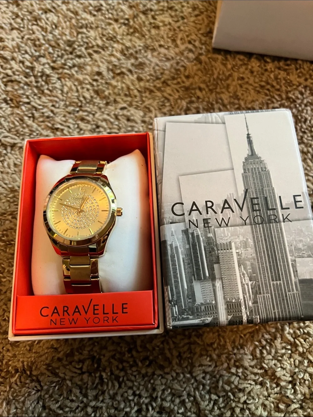 Women's Gold Stainless Steel Bracelet Watch