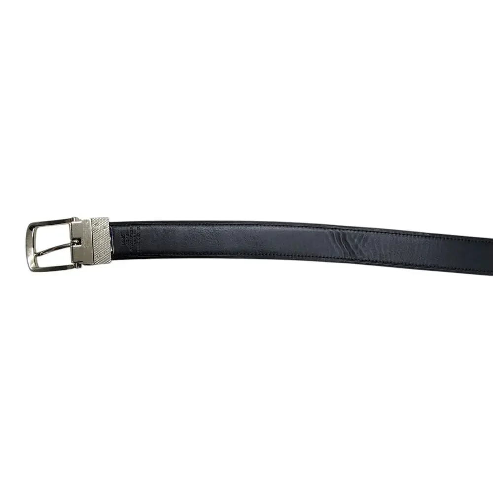 Tommy Hilfiger Mens Reversible Belt Brown Black Size 46-48 Big & Tall Dress