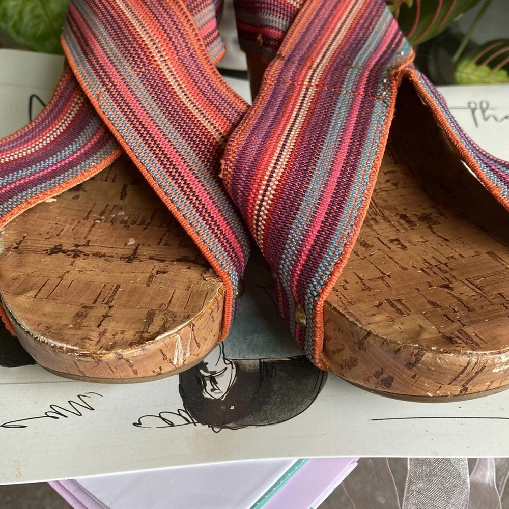 Montego Bay Club plaid wedge