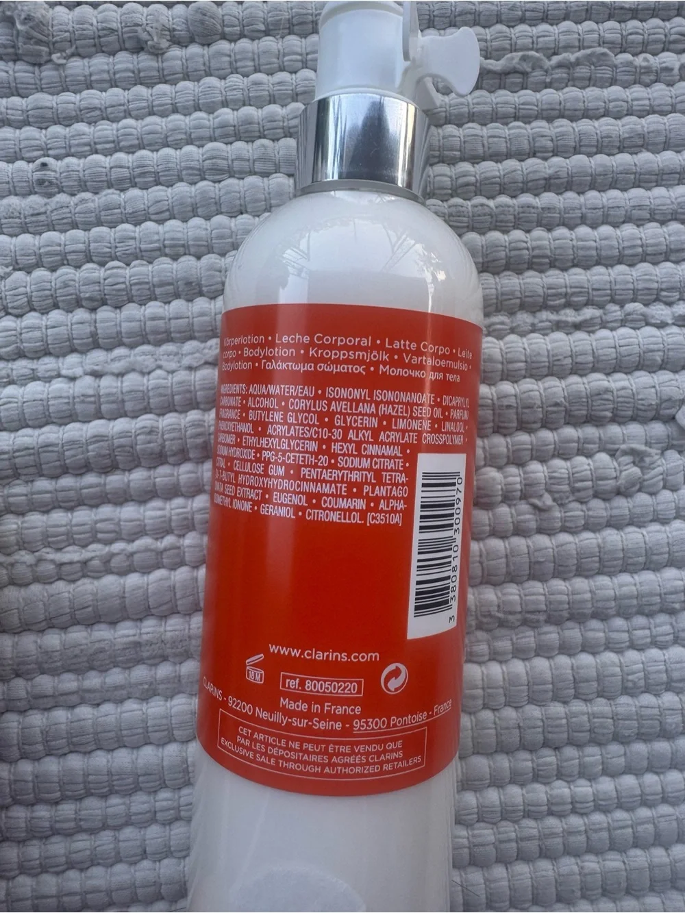Clarins some skincare