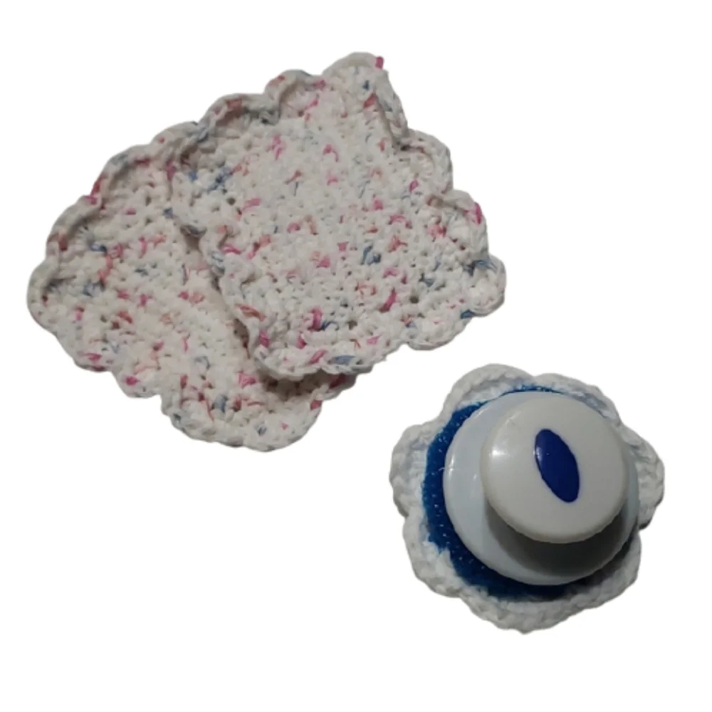 Kitchen Handmade Dish Scrubber & Sponge Set