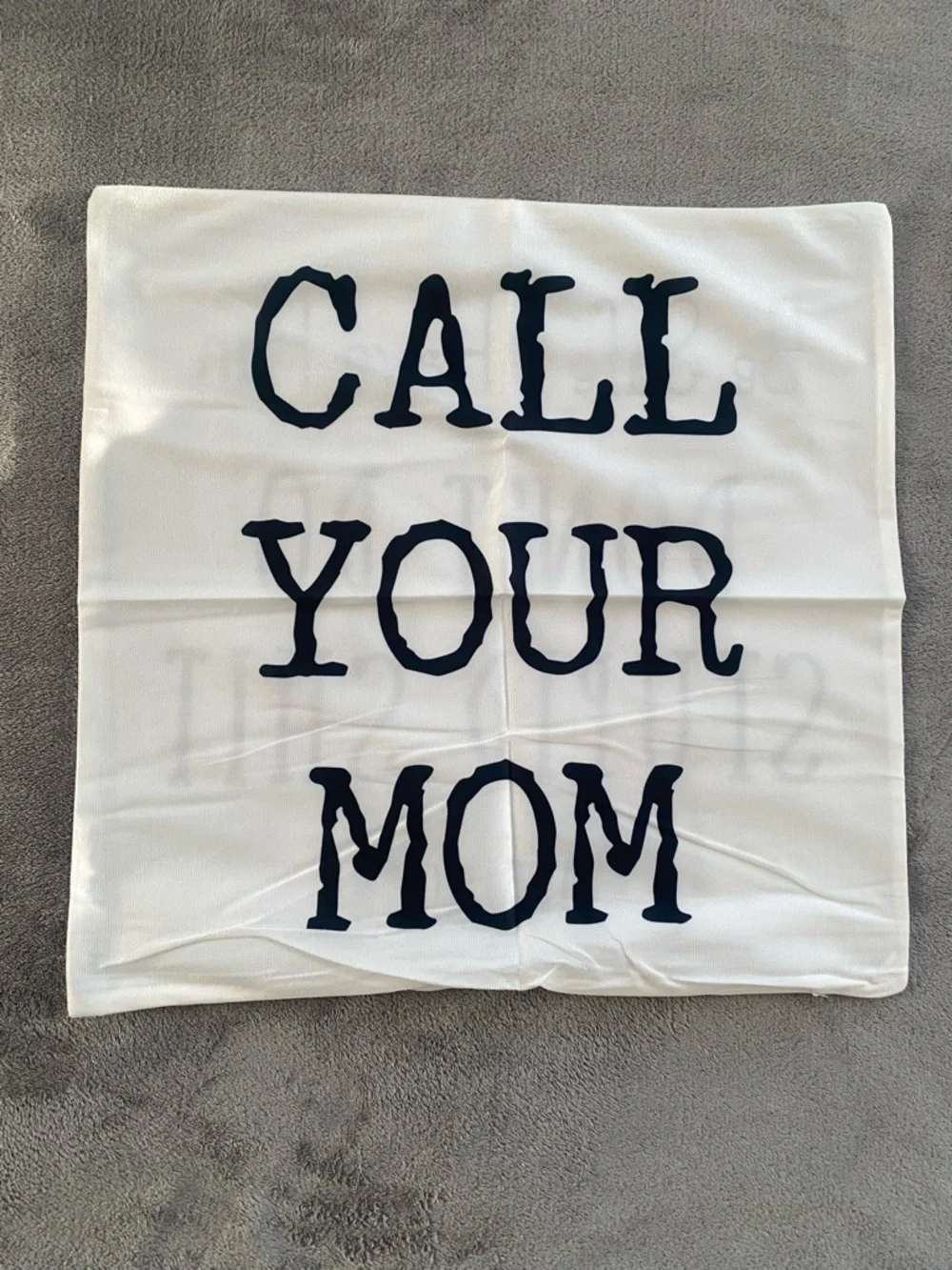 Funny Mom Pillow Case Don’t Do Stupid Sh*t Call Your Mom 18x18 Gift College